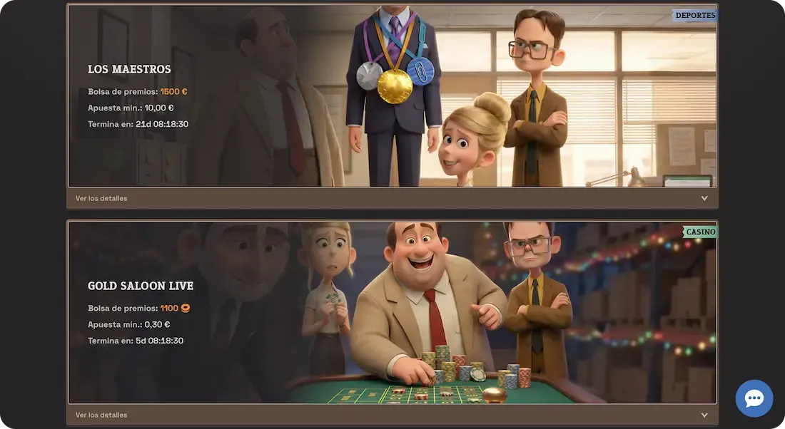 apuestas del casino spinboss